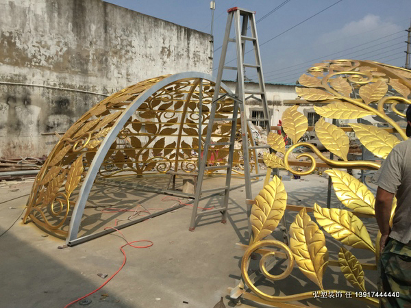 不銹鋼華亭，不銹鋼景觀亭，不銹鋼亭子，不銹鋼涼亭G1